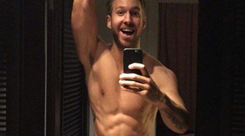 Calvin Harris muestra su torso desnudo para confirmar nuevas sesiones de fotos para Emporio Armani