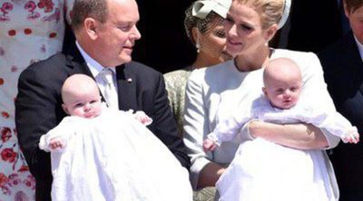 Los Príncipes Jacques y Gabriella de Mónaco, dos 'Baby Dior' el día de su bautizo