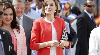 Hugo Boss, Mango y Felipe Varela acompañan a la Reina Letizia en su viaje a Honduras y El Salvador