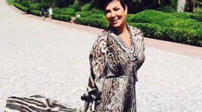 Kris Jenner se aprovecha del armario de las Kardashian: les roba un Roberto Cavalli