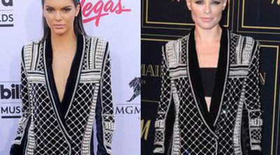 Kendall Jenner y Soraya: un mismo modelo de Balmain para H&M en dos estilos muy distintos