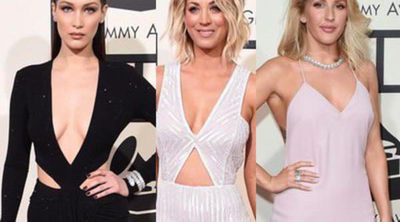 Bella Hadid, Kaley Cuoco y Ellie Goulding entre las mejor vestidas de los Premios Grammy 2016