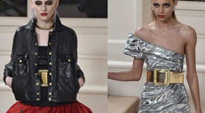 Saint Laurent mete a Paris Fashion Week en una máquina de tiempo con destino los 80's