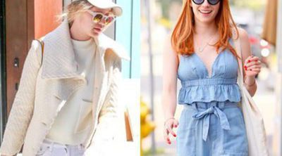 El conjunto serenity de Emma Roberts y la paleta de blancos de Gigi Hadid: Mejor vestidas de la semana