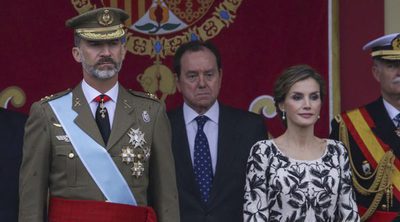 El estilo otoñal de la Reina Letizia en el Día de la Hispanidad 2016