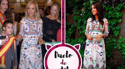 Carmen Lomana y Paula Echevarría con el mismo vestido floral: ¿quién lo luce mejor?