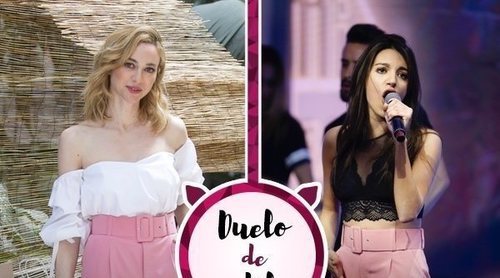Marta Hazas y Ana Guerra apuestan por el mismo look de Zara. ¿Quién lo ha lucido mejor?