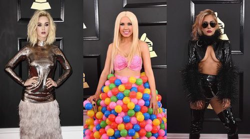Katy Perry, Lady Gaga y Girl Crush protagonizan los peores looks de los Grammy 2017
