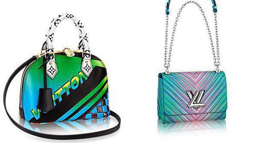 Louis Vuitton tiñe sus icónicos bolsos de colores vibrantes para primavera/verano 2017