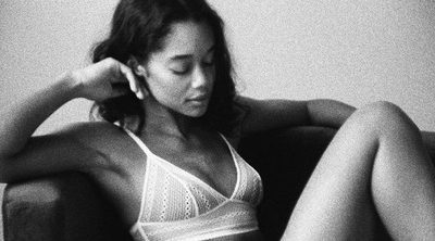 Laura Harrier posa en lencería para Calvin Klein en su nueva colección 'Underwear'