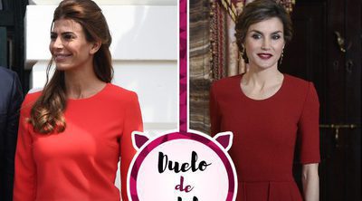 Juliana Awada y la Reina Letizia coinciden con un look muy similar. ¿Quién se lució mejor?