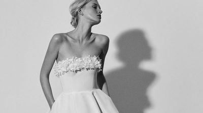La delicadeza y la elegancia floral en la nueva colección de novias de Carolina Herrera NY 2018