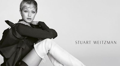 Gigi Hadid evoca a la actriz Jean Seberg para la campaña 2017 de  Stuart Weitzman