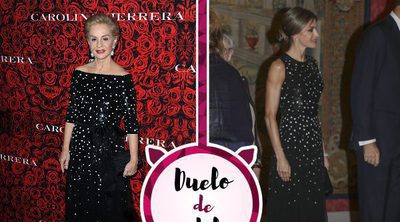 Carolina Herrera y la Reina Letizia apuestan por un vestido muy similar. ¿Quién lo lució mejor?