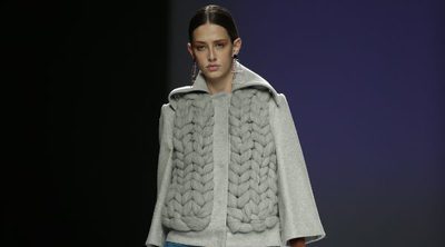 Las líneas minimalistas de Ángel Schlesser inundan la pasarela de la Madrid Fashion Week