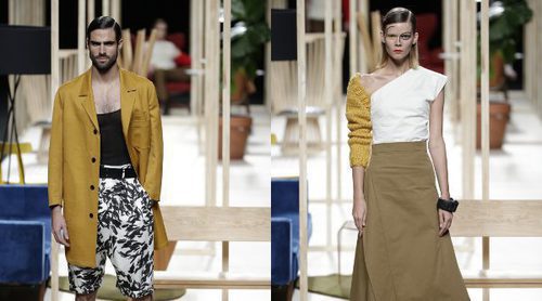 Una propuesta arriesgada y reivindicativa se sube a la Madrid Fashion Week con Juanjo Oliva
