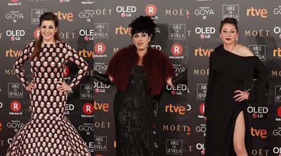 Rossy de Palma, Pepa Charro y Mariola Fuentes, entre las peor vestidas de los Premios Goya 2018