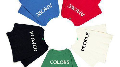 United Colors Of Benetton lanza una mini colección con mensajes positivos