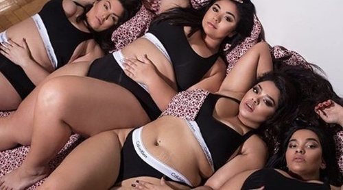Cuatro modelos body positive imitan la campaña de las Kardashian-Jenner para Calvin Klein