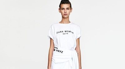 Zara lanza una colección cápsula en el que su logo es el centro de todas las miradas