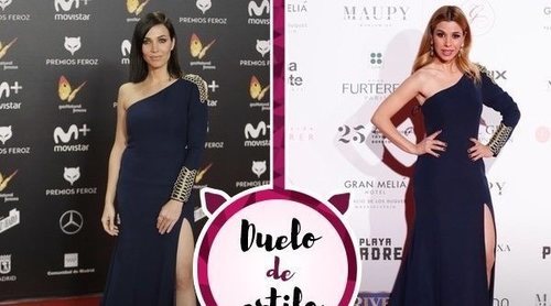 Nerea Garmendia y Natalia Rodríguez escogen el mismo vestido de Rubén Hernández Costura
