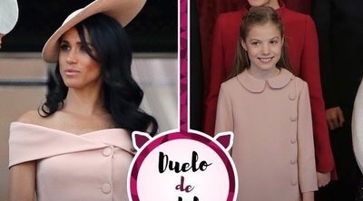 Meghan Markle, la Infanta Sofía y un look casi idéntico de Carolina Herrera. ¿Quién lo ha lucido mejor?