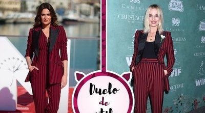 Mar Saura, Margot Robbie y el mismo traje de chaqueta de Dolce&Gabbana. ¿A quién le sienta mejor?