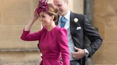 Duelo de estilo entre Meghan Markle y Kate Middleton en la boda de Eugenia de York y Jack Brooksbank