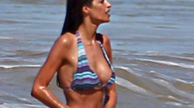 Sara Carbonero, un icono de estilo también en la playa