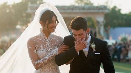 Así fueron los dos vestidos de novia de Priyanka Chopra en su boda con Nick Jonas