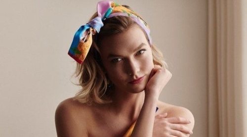 Karlie Kloss presenta los últimos diseños en pañuelos de Louis Vuitton para este verano 2019
