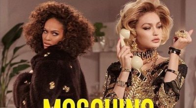 Irina Shayk, Joan Smalls y Gigi Hadid protagonizan un divertido drama en la última campaña de Moschino