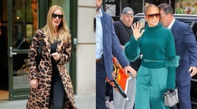 Rosie Huntington y Jennifer Lopez, entre las mejor vestidas de la semana