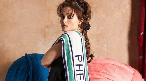 Helena Bonham Carter se lanza al diseño de bufandas por una buena causa