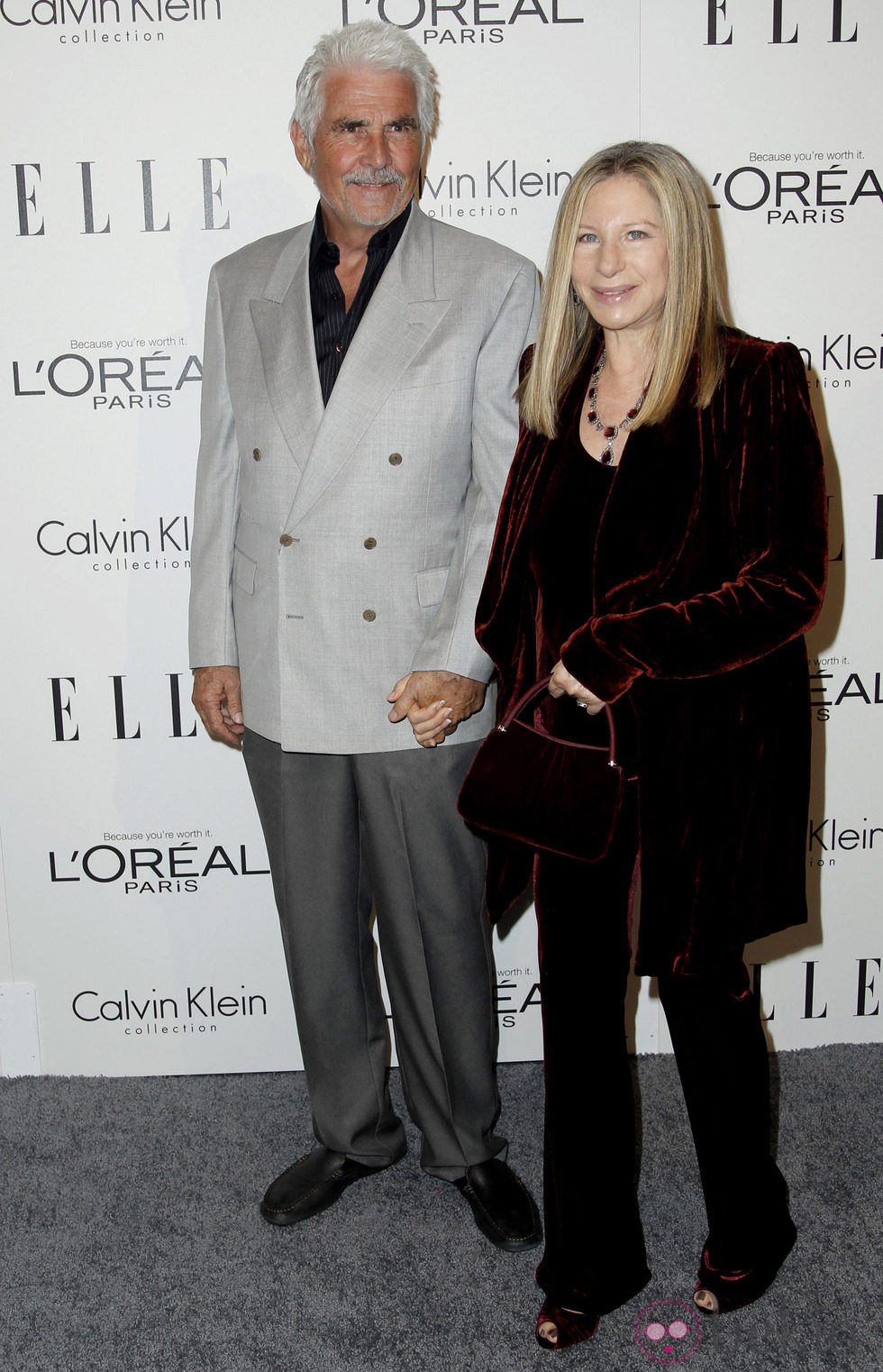 Barbra Streisand y James Brolin en la fiesta 'Women in Hollywood' de ELLE