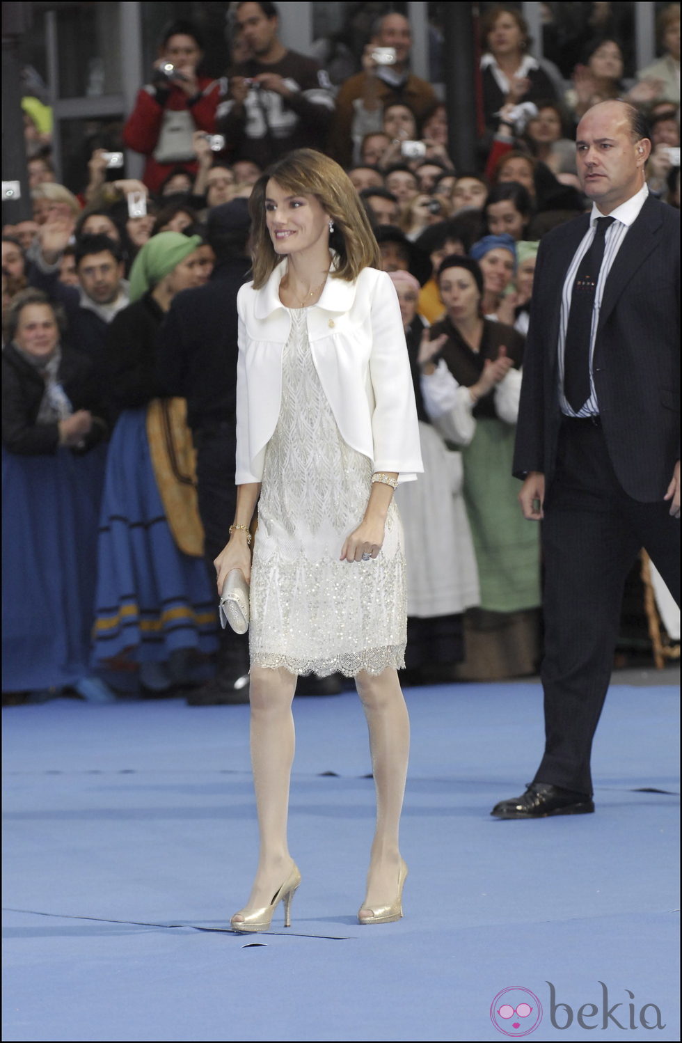 El estilismo de Doña Letizia en la entrega de Premios Príncipe de Asturias 2007