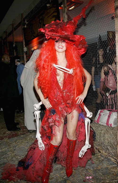 Heidi Klum en Halloween 2004