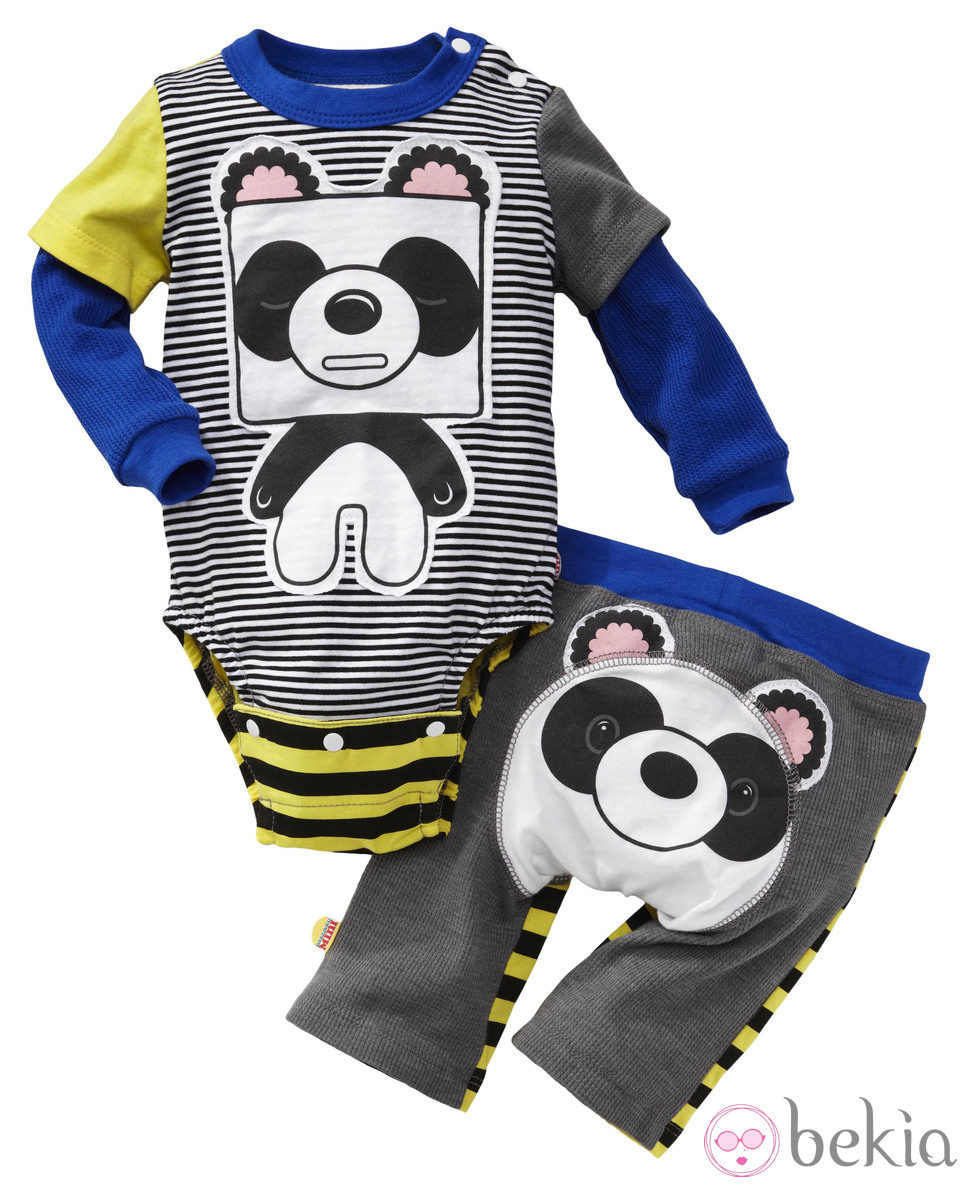 Pijama 'Panda' de la colección 'Harajuku Mini' de Gwen Stefani