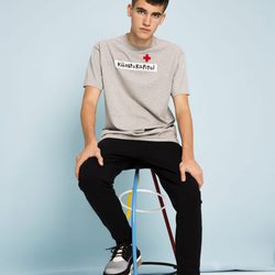 Camiseta gris unisex de David Delfín colección otoño/invierno 2016/2017