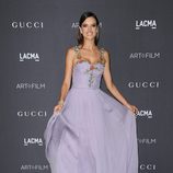 Alessandra Ambrosio con un vestido de Gucci en la Gala LACMA Art + Film