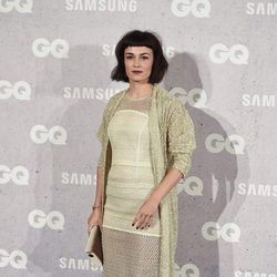 Sara Rivero con un look beige en los Premios GQ Hombre del Año en Madrid