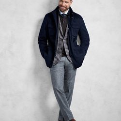 Pantalón gris de Brooks Brothers otoño/invierno 2016/2017