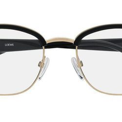 Gafas con varillas metalizadas de Loewe colección 'Vista 2016'