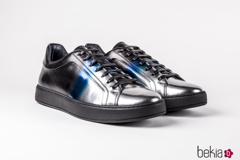 Zapatillas metalizadas de Dior Homme primavera/verano 2017