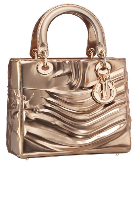 Bolso metalizado de la colección 'Lady Art' de Dior