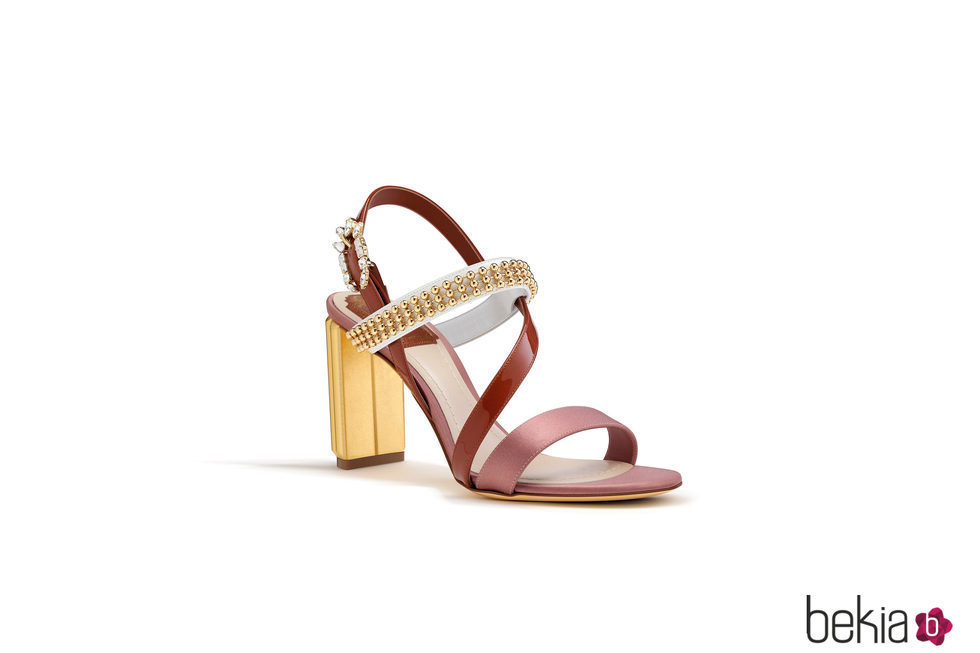 Sandalias de piel de la selección de accesorios para Navidad 2016 de Dior