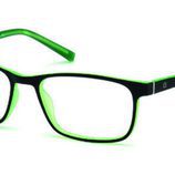 Gafas verdes de montura cuadrada de la colección 'Eye Candy' de Guess
