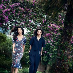Lily Aldridge y McKenna Hellam en la campaña primavera/verano 2017 de Salvatore Ferragamo