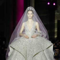 Vestido de novia de Zuhair Murad primavera/verano 2017 en la Semana de la Alta Costura de París