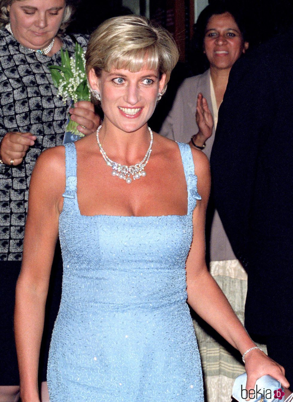 La Princesa Diana de Gales en el Royal Albert Hall en 1997